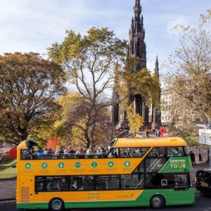 Hop-on Hop-off Bus Edinburgh at Edinburgh Castle, Edinburgh, United Kingdom eUKs.com Special Offers, Deals & Discounts in UK & Ireland