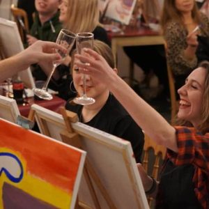 Sip and Paint Experience at The London Art Bar, London, United Kingdom eUKs.com Special Offers, Deals & Discounts in UK & Ireland